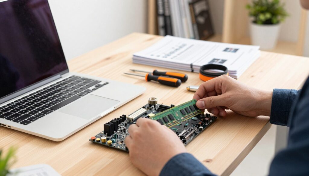 memory module installation memory module installation